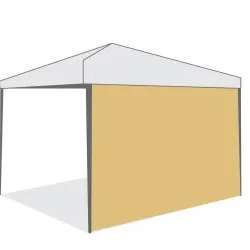 Страница за шатра Tent Pro 3х3, бежова