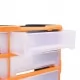 Шкаф органайзер с 8 големи чекмеджета, 52x16x37 см