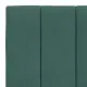 Рамка за легло, тъмнозелена,180x200 см, кадифе