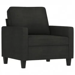 Кресло, черно, 60 см, текстил