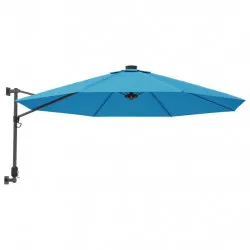 Стенен чадър, Морскосиньо, 290 см