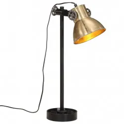 Настолна лампа 25 W, античен месинг, 15x15x55 см, E27