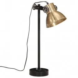 Настолна лампа 25 W, античен месинг, 15x15x55 см, E27