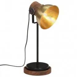 Настолна лампа 25 W, античен месинг, 17x17x50 см, E27