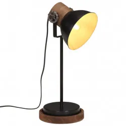 Настолна лампа, 25 W, черна, 17x17x50 см, E27
