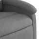 Масажен наклоняем стол, тъмносив, текстил