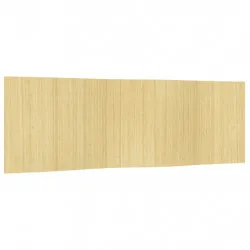 Преграда за стая, светъл натурален, 165x600 см, бамбук