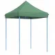 Сгъваема парти шатра, pop-up, зелена, 200x200x306 см