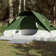 Куполна къмпинг палатка, 4-местна, зелена, водоустойчива