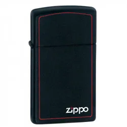 Запалка Zippo 1618ZB  Black Matte, Slim