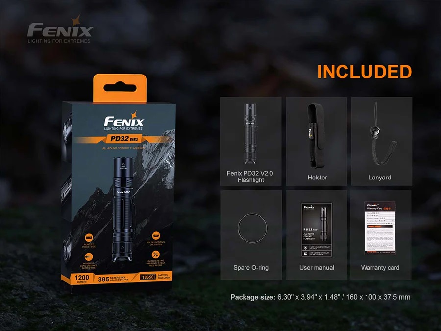 Фенер Fenix PD32 V2.0 LED