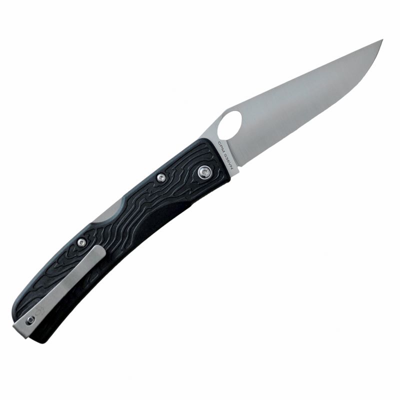 Джобен сгъваем нож Manly Peak - Black FRN CPM S35VN OH