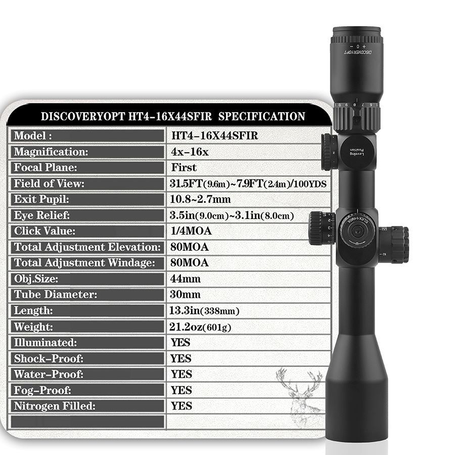 Oптика Discovery Optics HT 4-16X44 SFIR