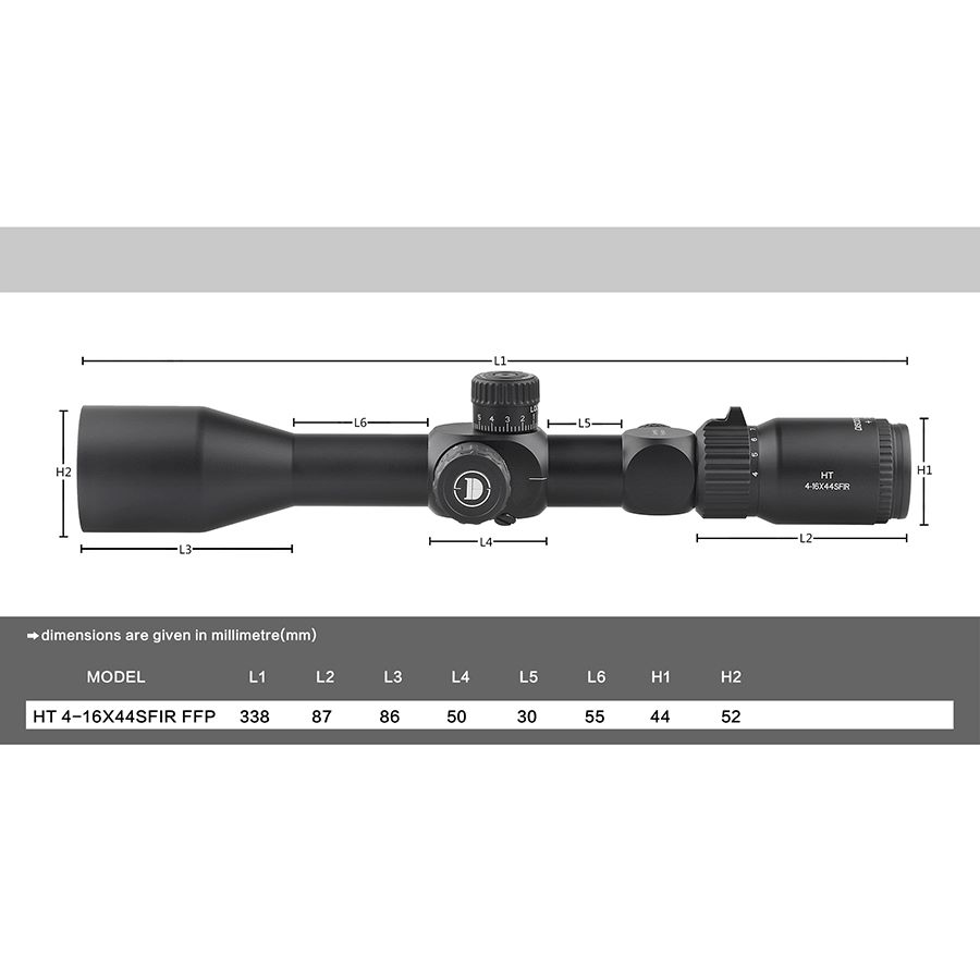 Oптика Discovery Optics HT 4-16X44 SFIR