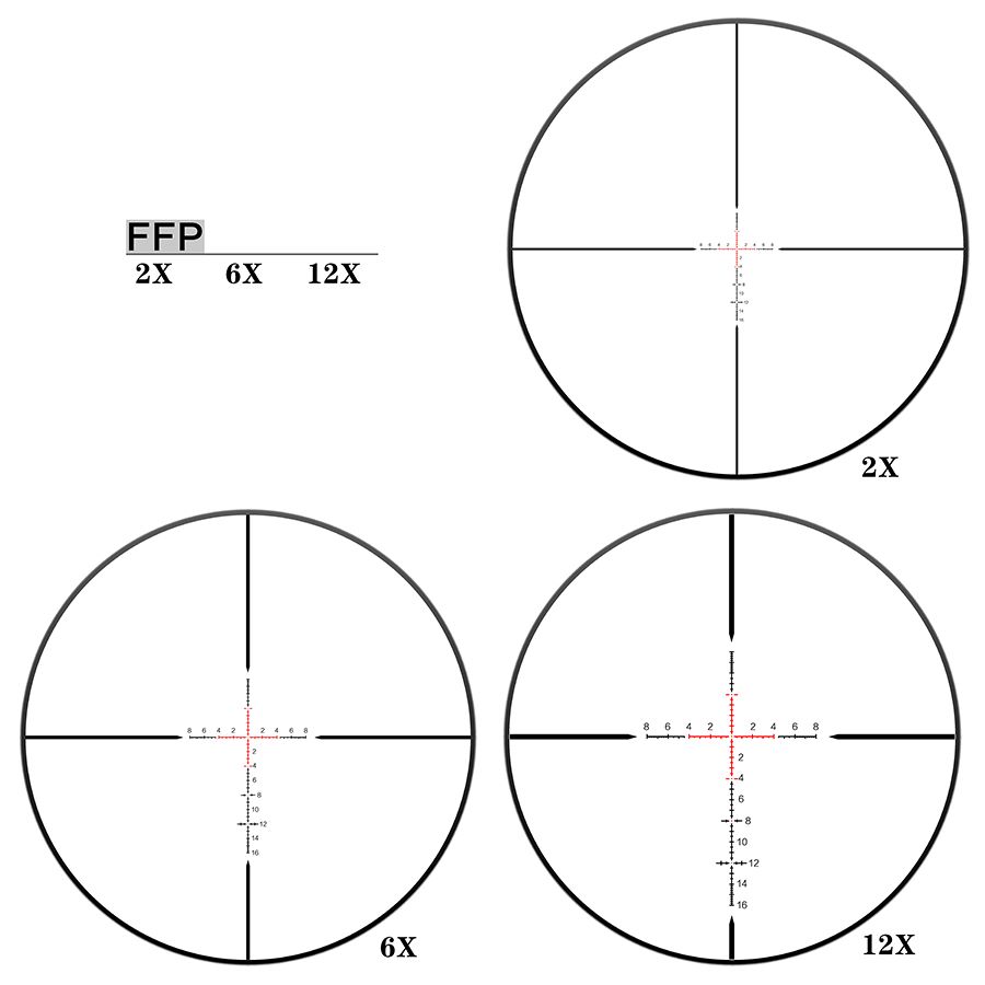 Oптика Discovery Optics HD 2-12X44SFIR FFP