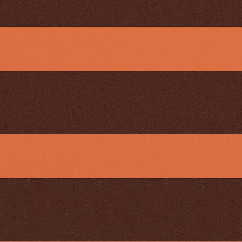 Балконски параван, оранжево и кафяво, 120x300 см, оксфорд плат