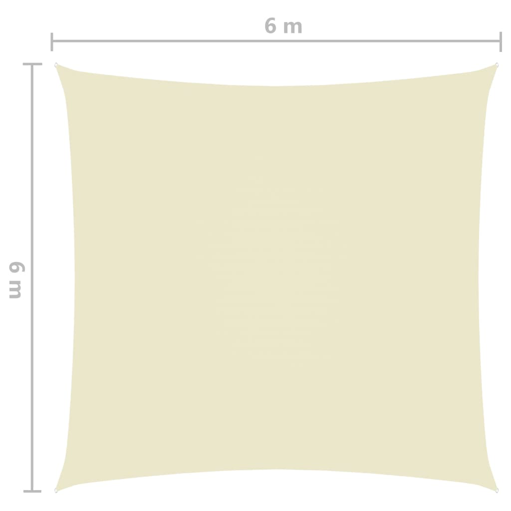 Платно-сенник, Оксфорд текстил, квадратно, 6x6 м, антрацит