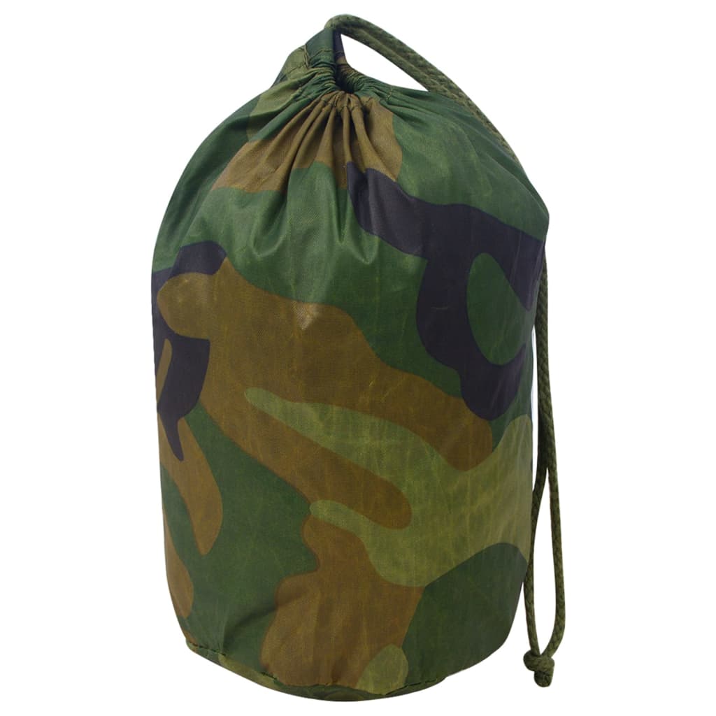 Камуфлажна мрежа с чанта за съхранение, 5х6 м, зелена