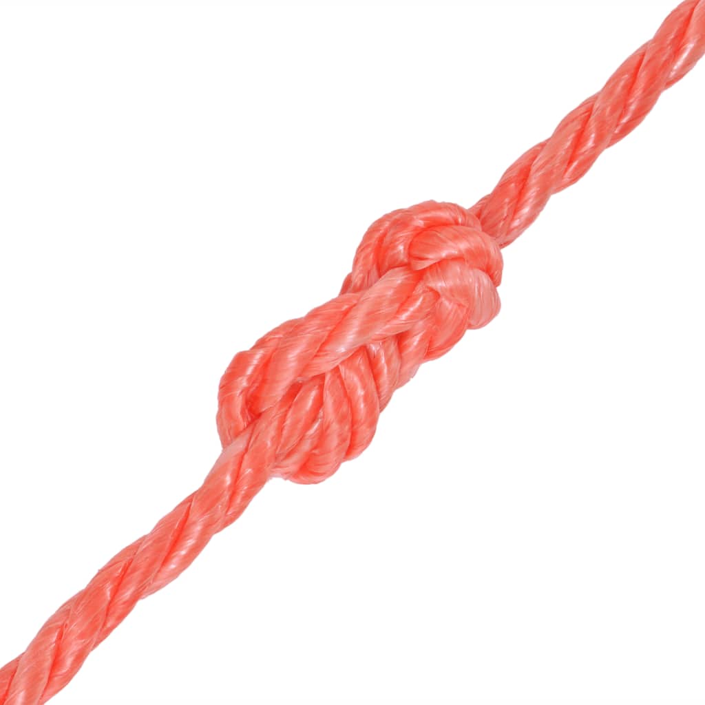 Усукано въже, полипропилен, 10 мм, 500 м, оранжево