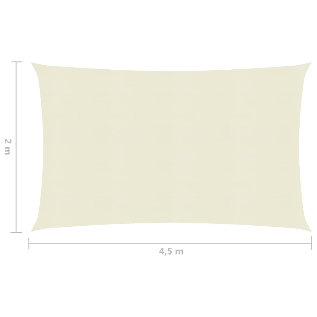 Платно-сенник, 160 г/кв.м., кремаво, 2x4,5 м, HDPE