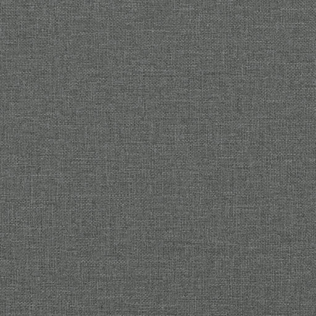 Пейка, тъмносива, 110x40x49 см, текстил