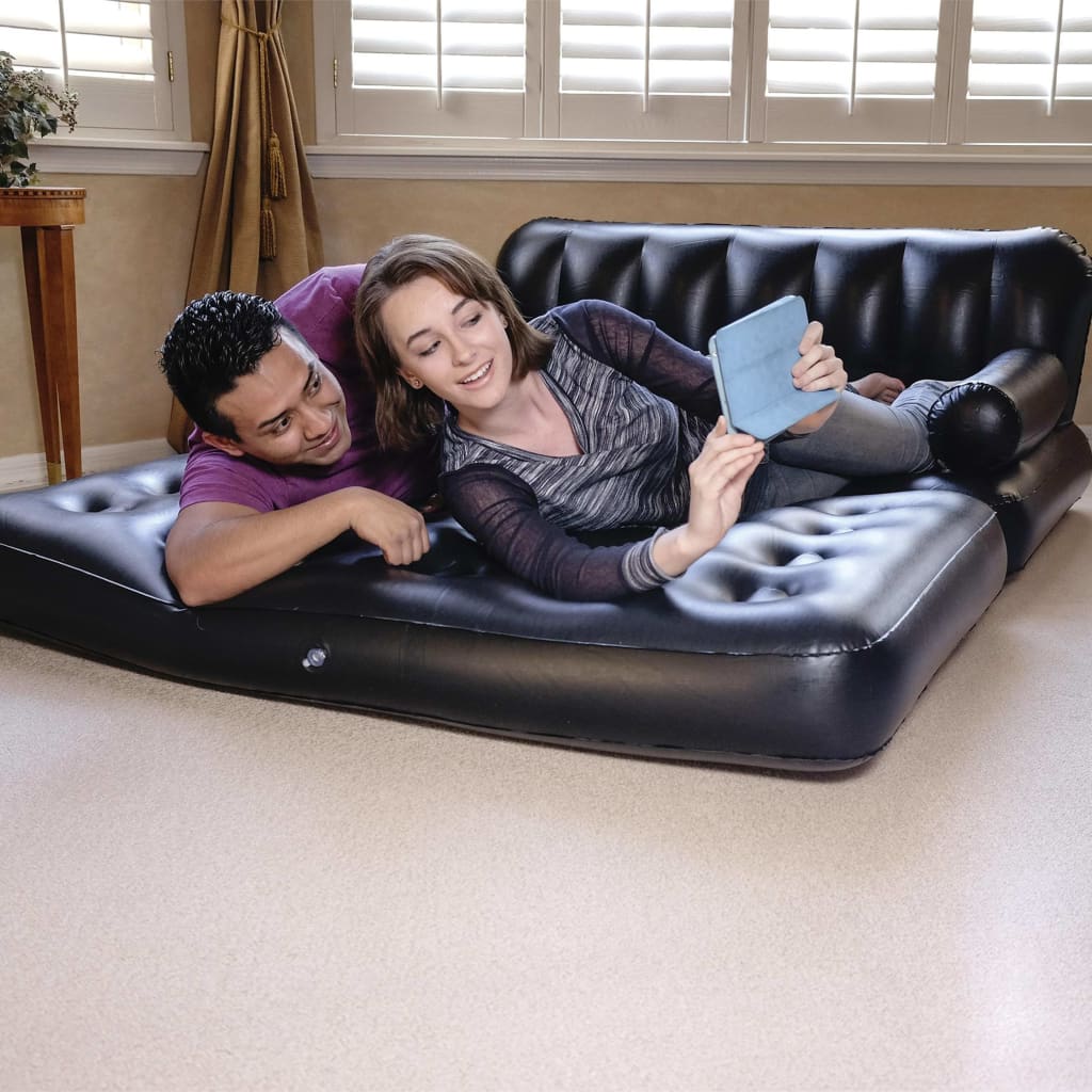 Bestway Надуваем двоен разтегателен диван 5-в-1, 188x152x64 см
