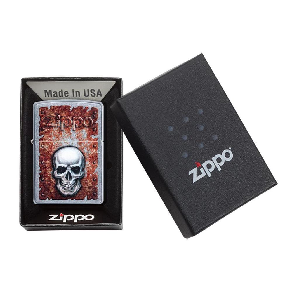 Запалка Zippo 29870 Rusted Skull Design